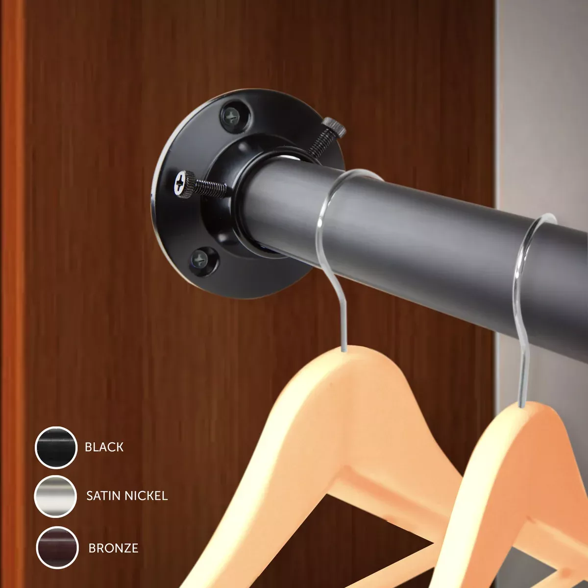 1" Closet Rod and Socket Set
