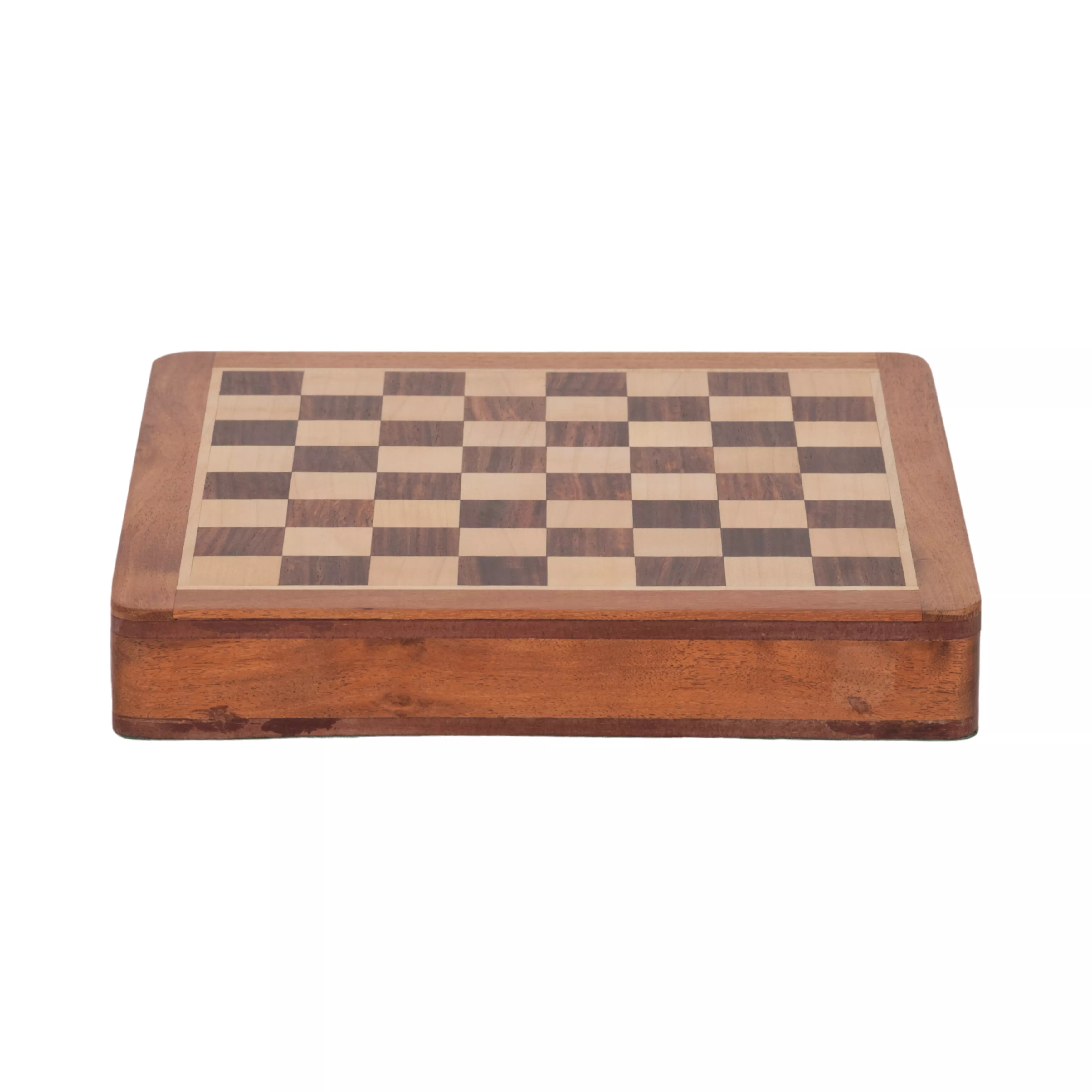 10" Acacia Wood Magnetic Chess