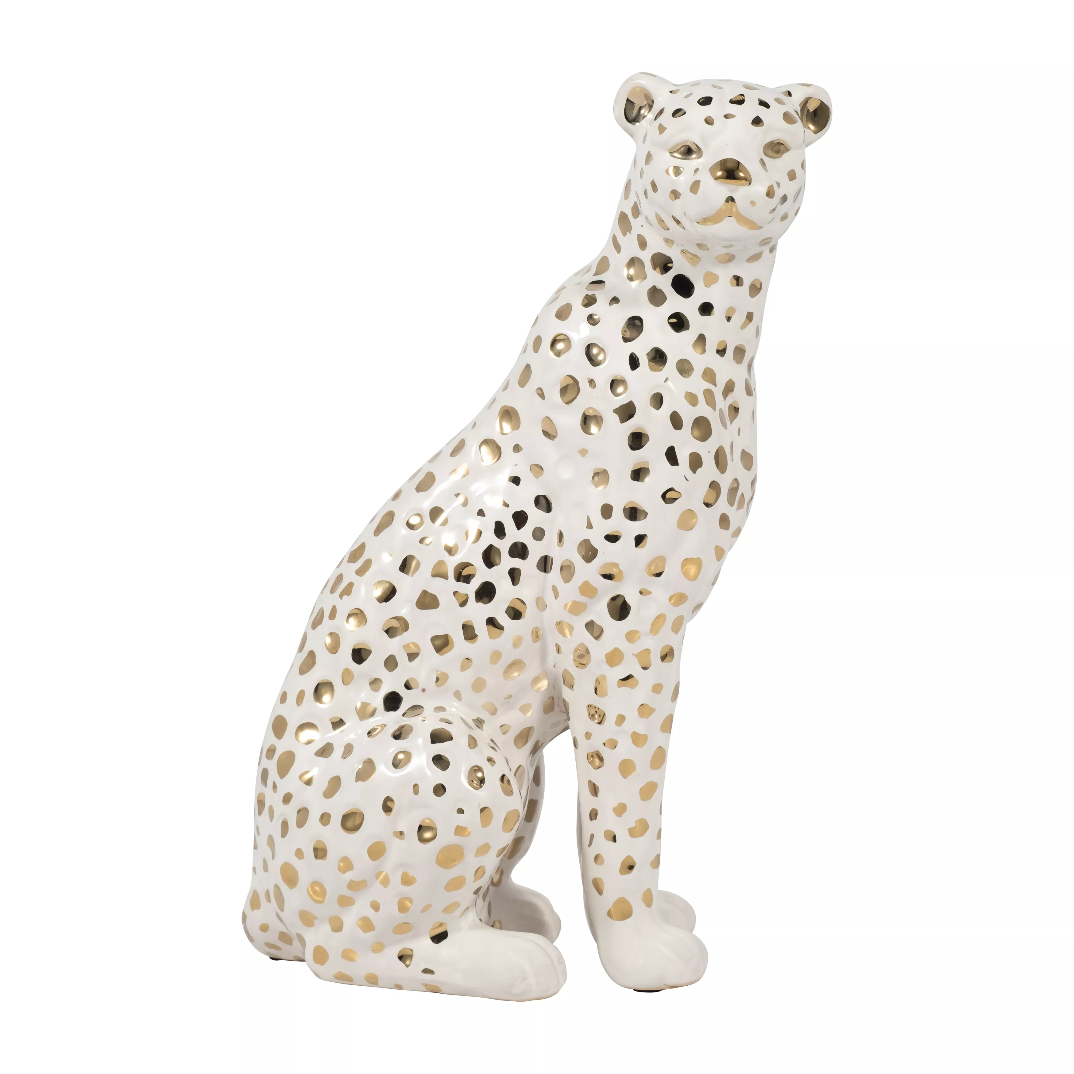11" Sitting Leopard