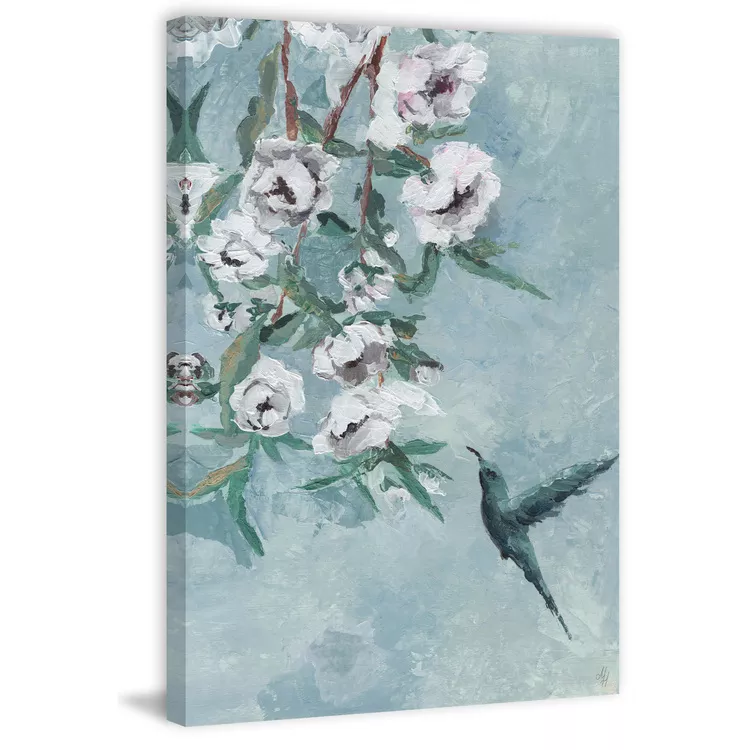 12x18 Canvas Art Print Hand Stretched Multi Color Rectangle Shape - Marmont Hill