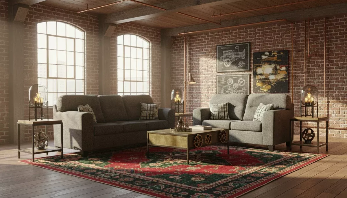 1431 Sofa and Loveseat Set L&A