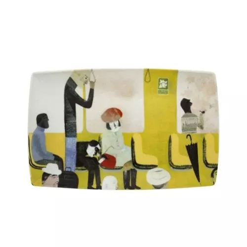 2I Rectangular Plate by Valerio Vidali for Vista Alegre
