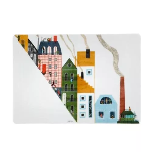 2I Rectangular Plate by Violeta Lopiz for Vista Alegre