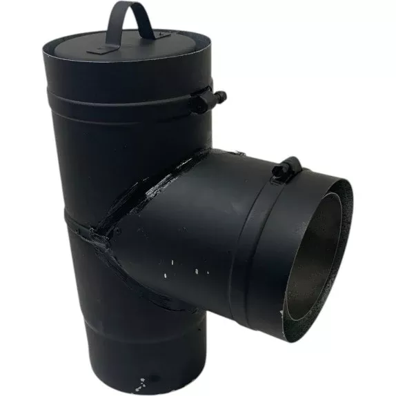 3" Pellet Standard Tee Black Outer - Clearance (030526-2)