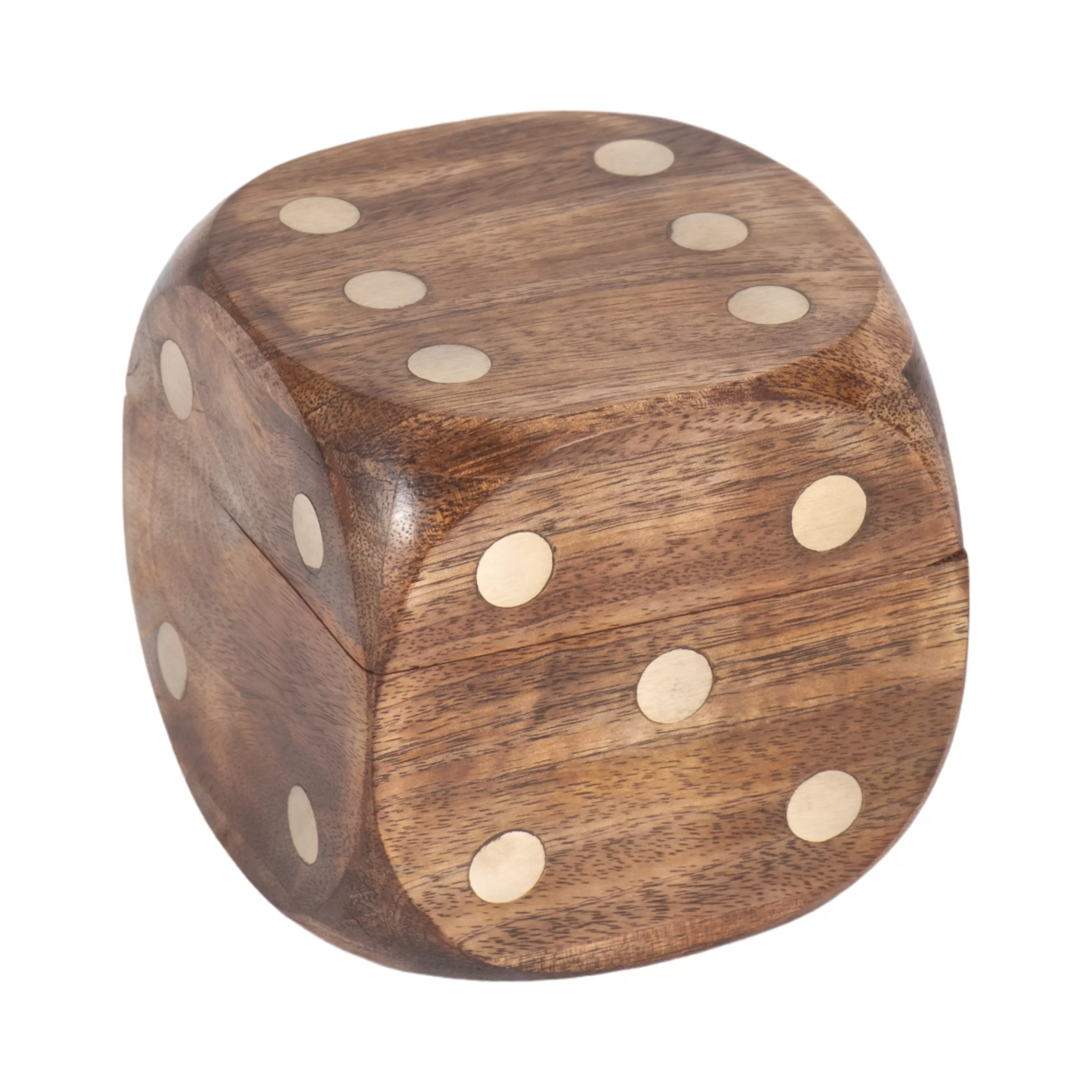 4" Dice Box With Dice Inside