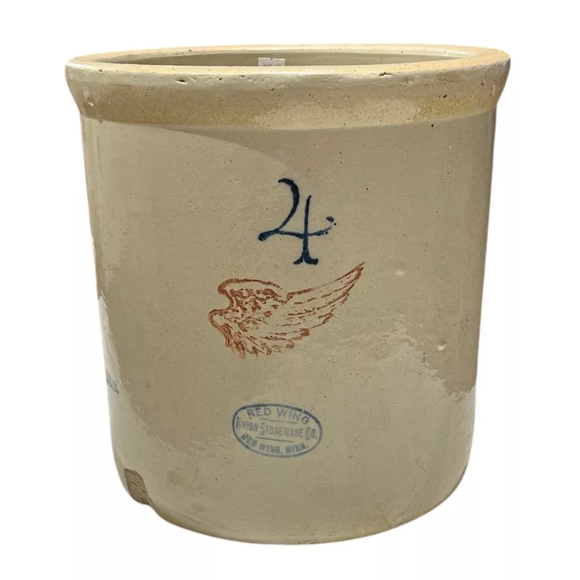 4 Gallon Red Wing Crock
