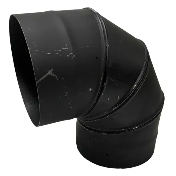 6” x 90 Deg, Adjustable Single Wall Elbow - Clearance