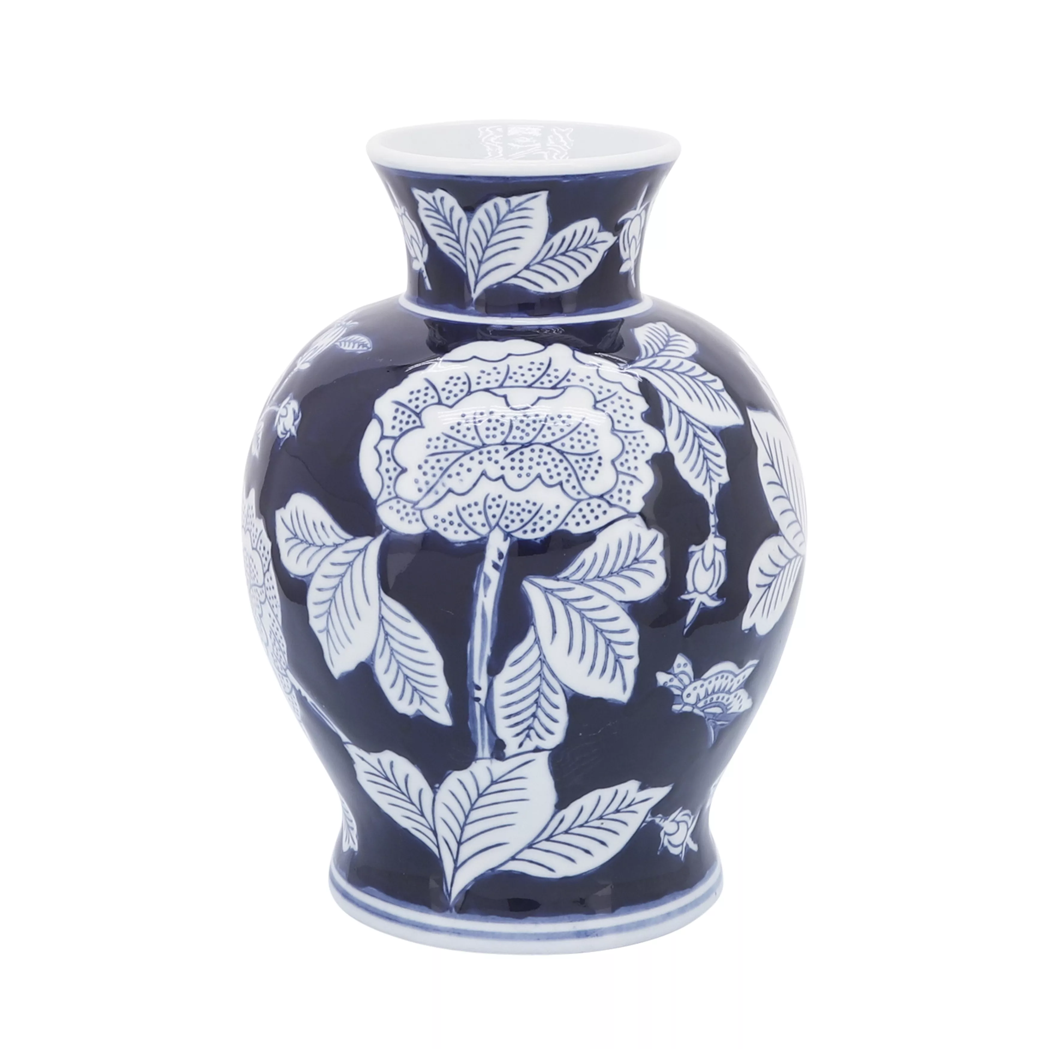 9"H Ceramic Flower Vase