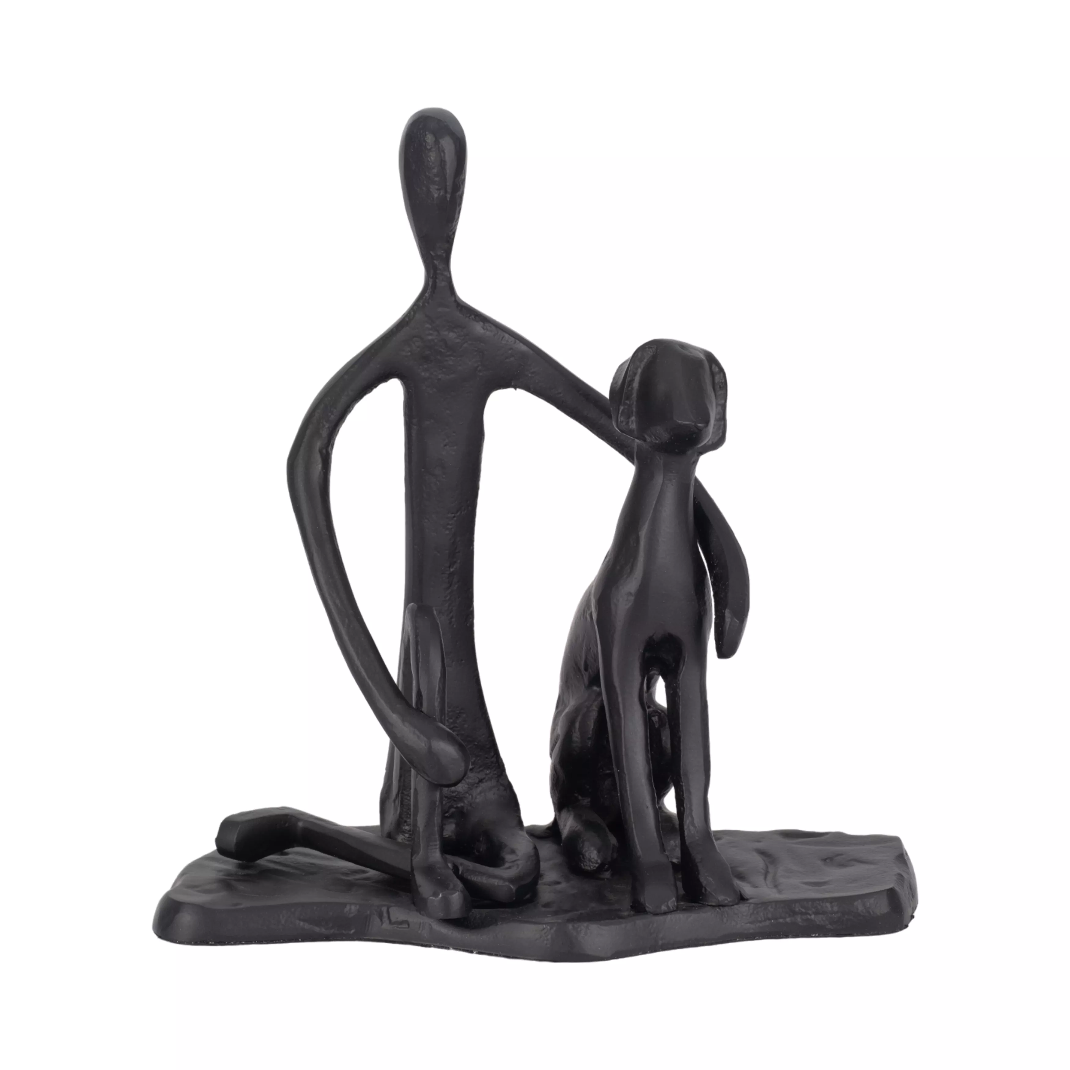 9" Mans Best Friend Sculpture