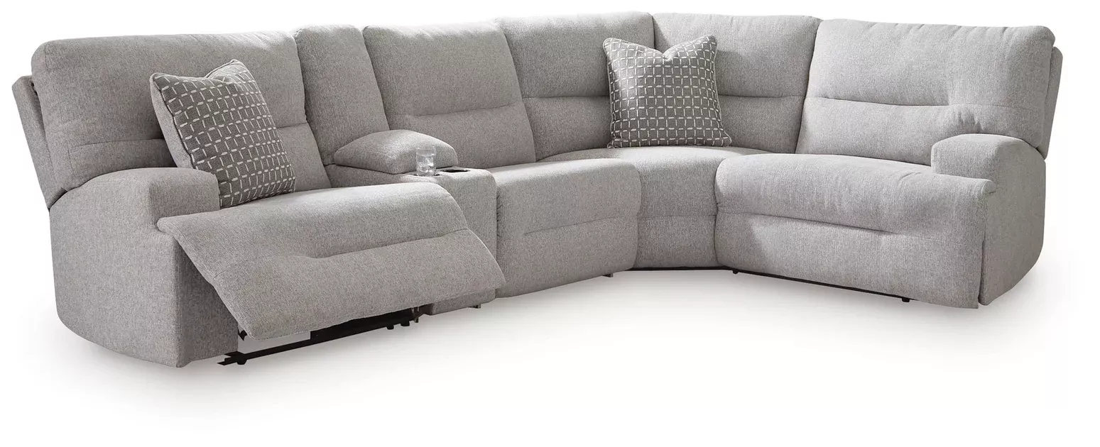 Acklen Place Power Reclining Sectional with Storage Console