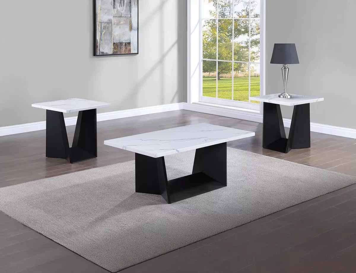Adea - 3 Piece Cocktail Set - Black & White
