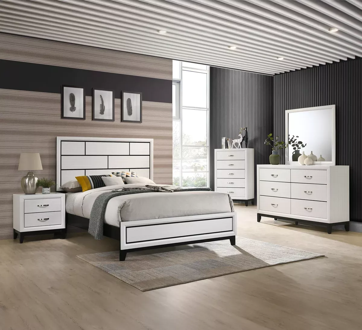Akerson Panel Bed