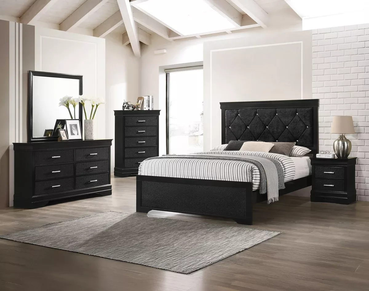 AMALIA DRESSER - BLACK