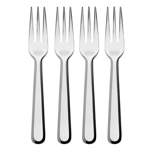 Amici Flatware, Hors D'Oeuvres 5" Fork, set of 4, by BIG GAME for Alessi