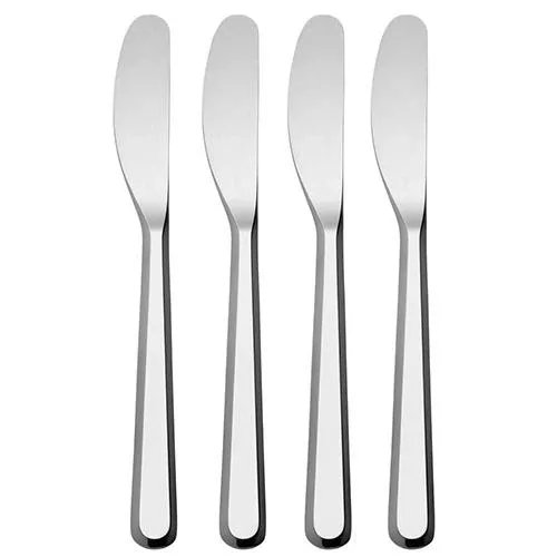 Amici Flatware, Spreading Knives, 6", set of 4 by BIG GAME for Alessi