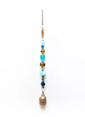 Aqua Blue & Rust