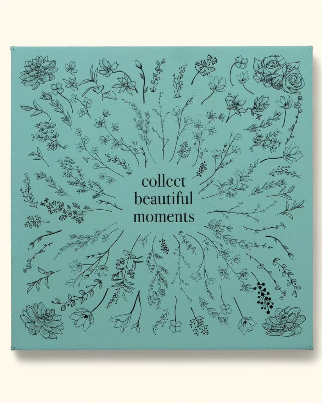 Aqua Collect Beautiful Moments Artistic Floral Wall Hanging