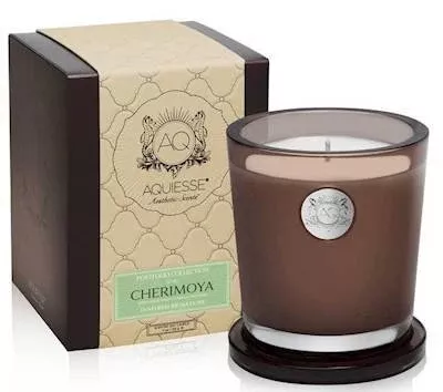 Aquiesse Fine Scented Large Candle In Box - Cherimoya 11oz