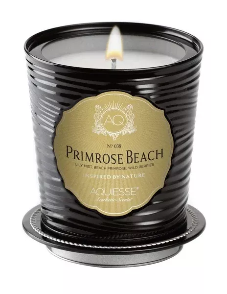 Aquiesse Primrose Beach Luxe Tin Candle
