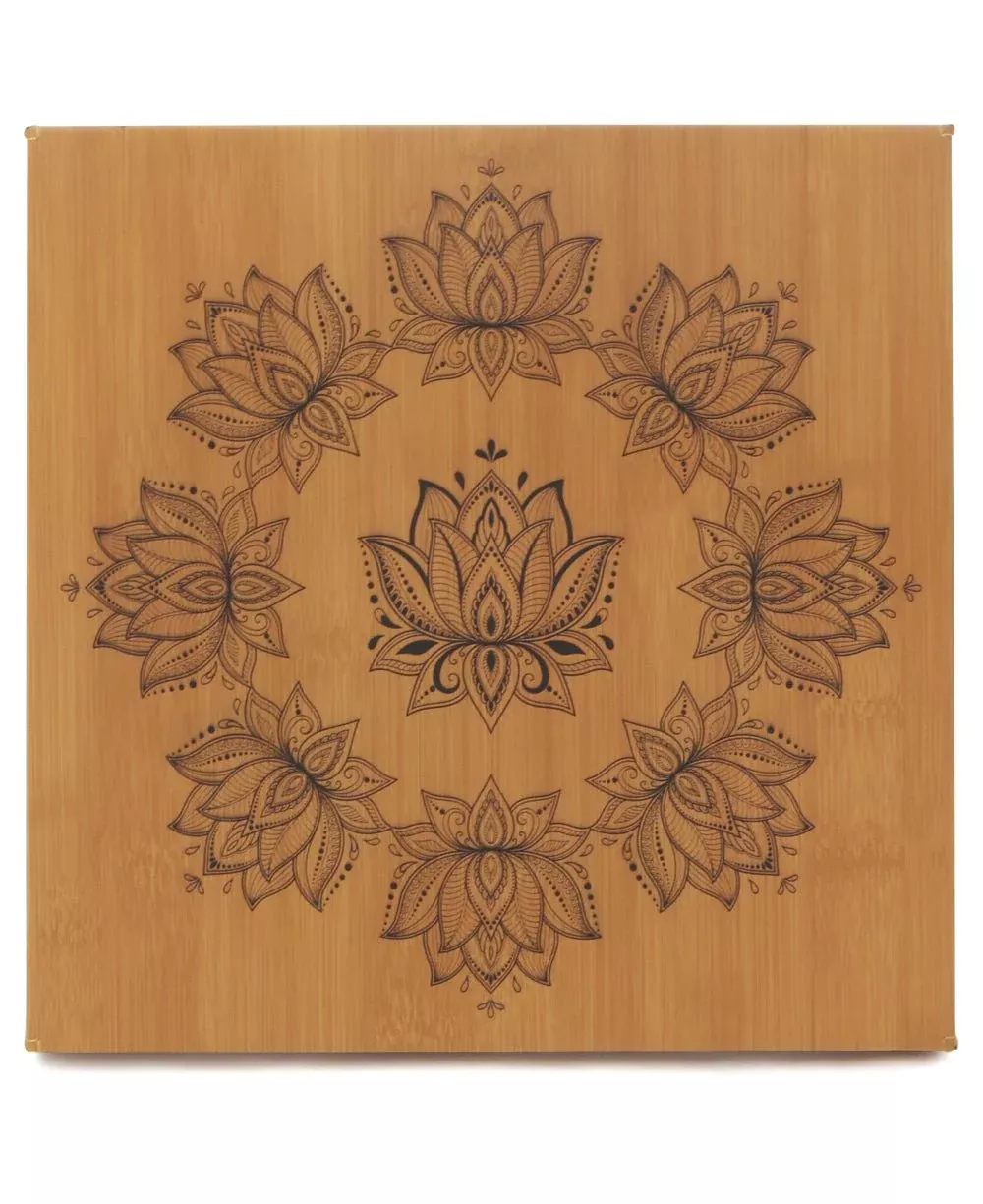 Artistic Circle of Triumph Lotus Wall Art