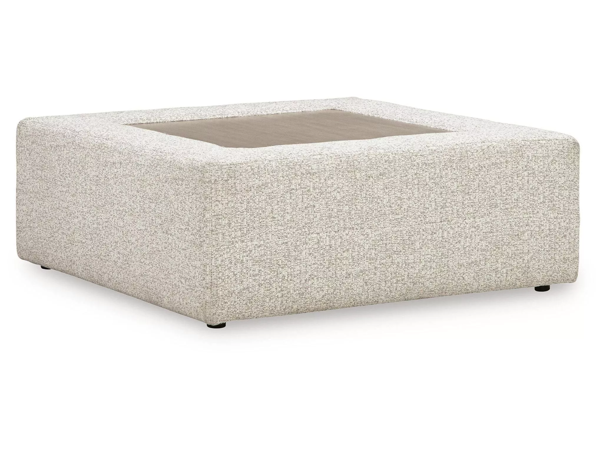 Ashbourne Estate - Oversized Accent Ottoman - Snowstone