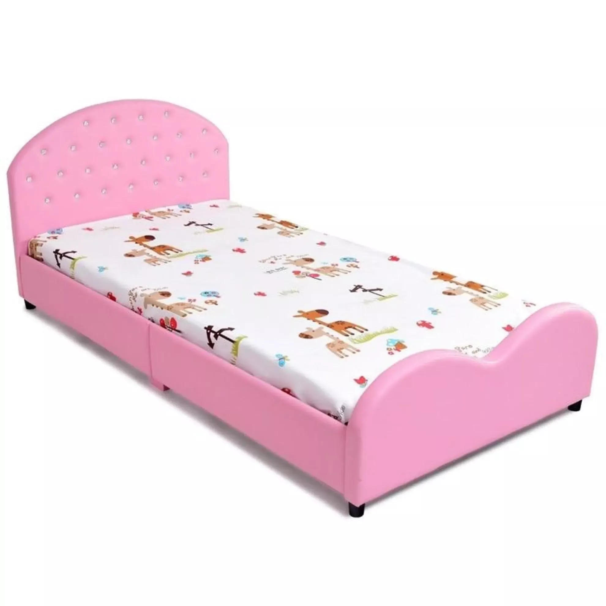 Attractive Solid Comfortable Princess Full Bed Furniture