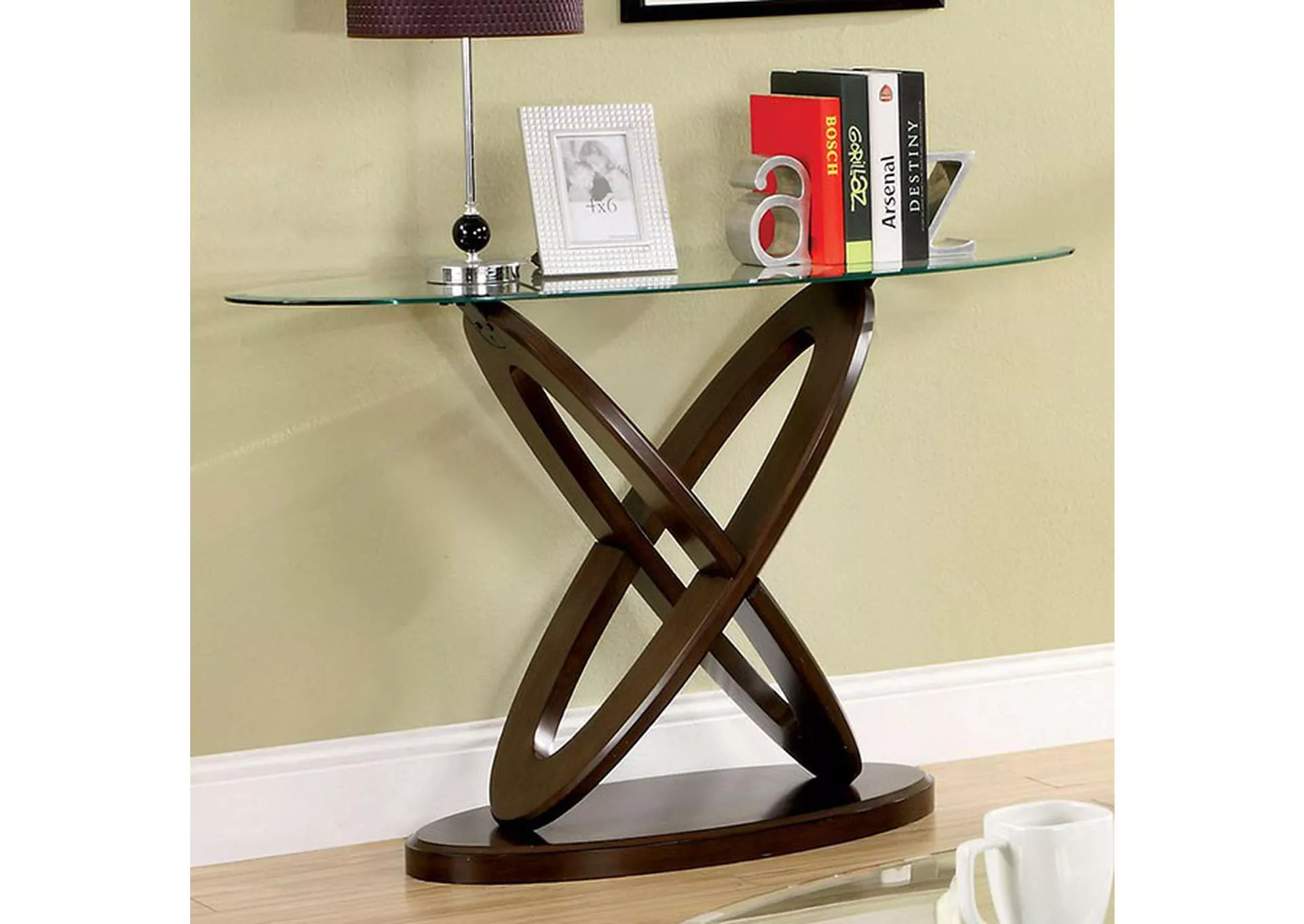 Atwood - Oval Sofa Table