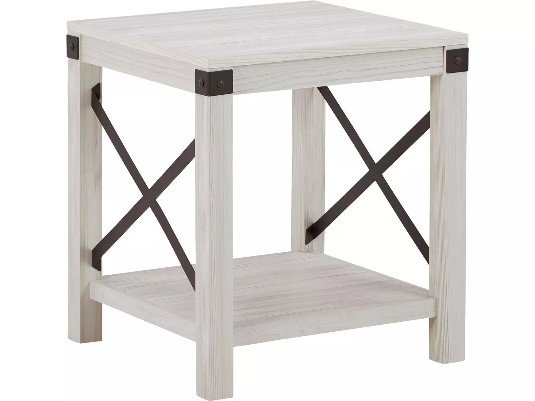 Bayflynn End Table - Whitewash T172-2