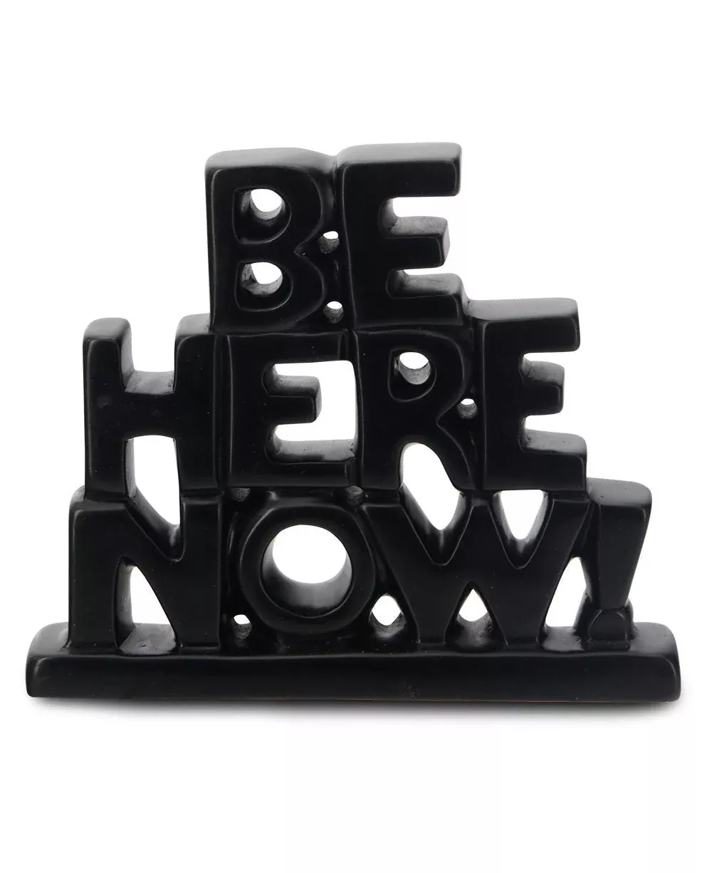 Be Here Now Handmade Soapstone Desk Art