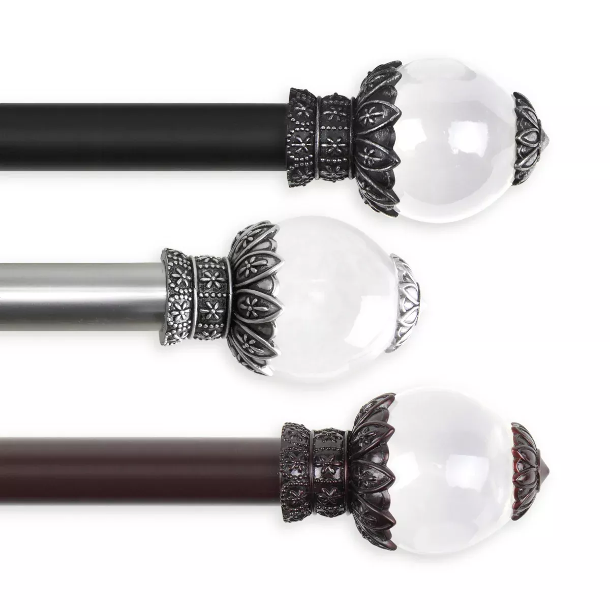 Beam 1" Single Curtain Rod