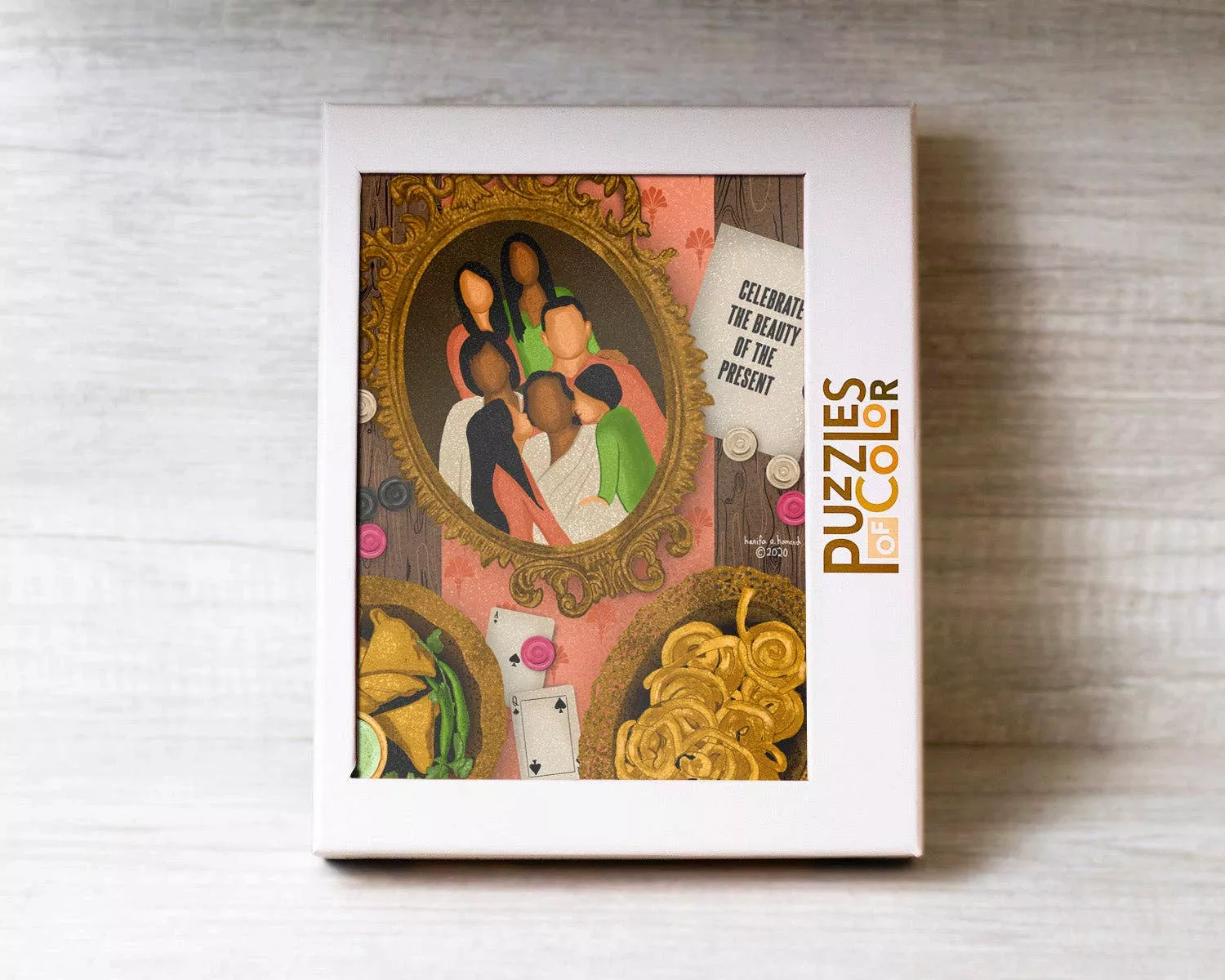 "Beauty of the Present" by Hanifa Abdul Hameed-Puzzles of Color