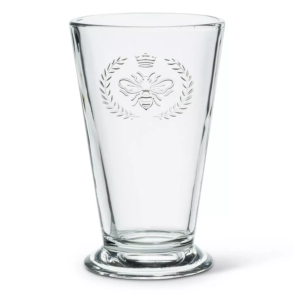 Bee In Crest Highball Glass