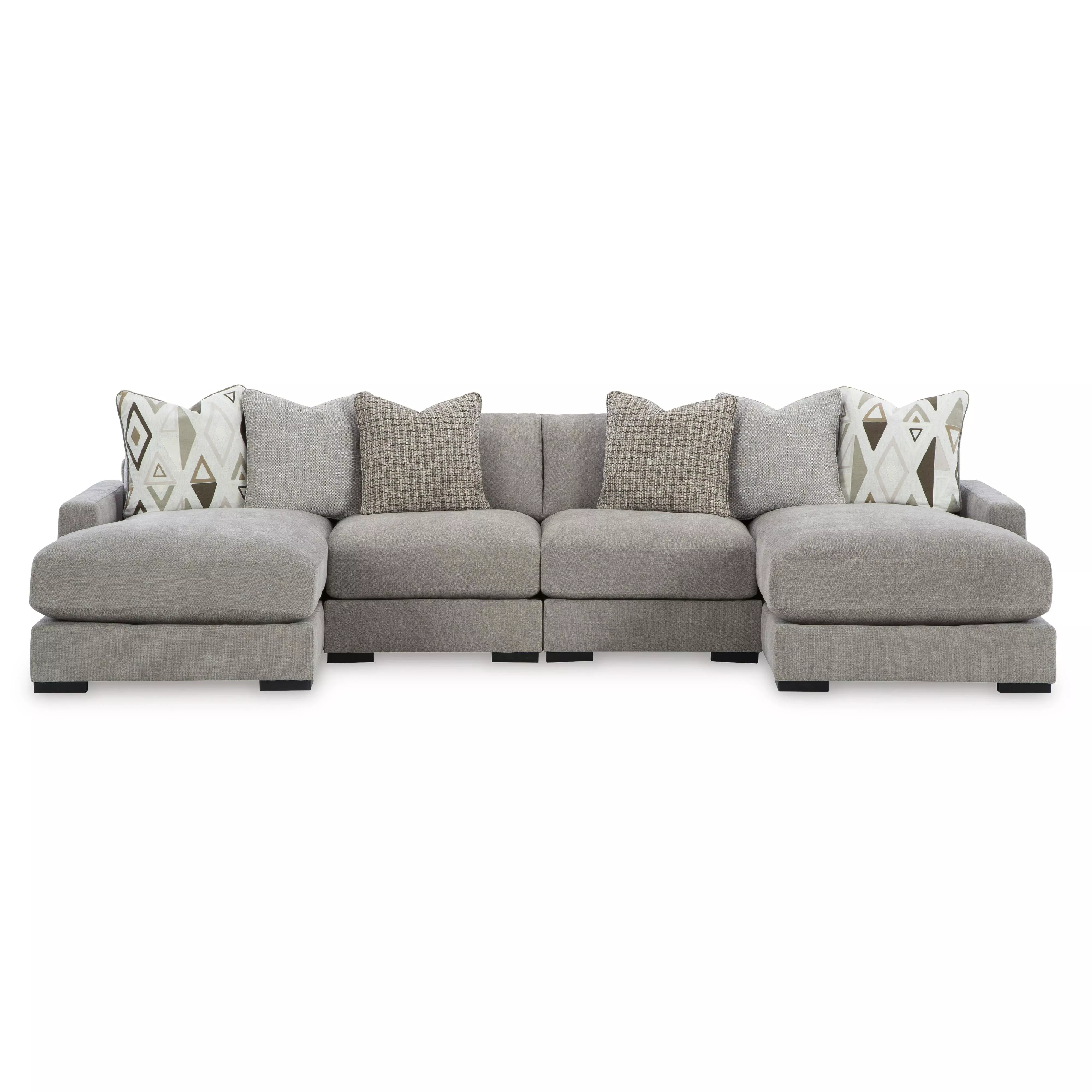 Benchcraft Aslan Court 20305S5 4 pc Sofa Pit Sectional