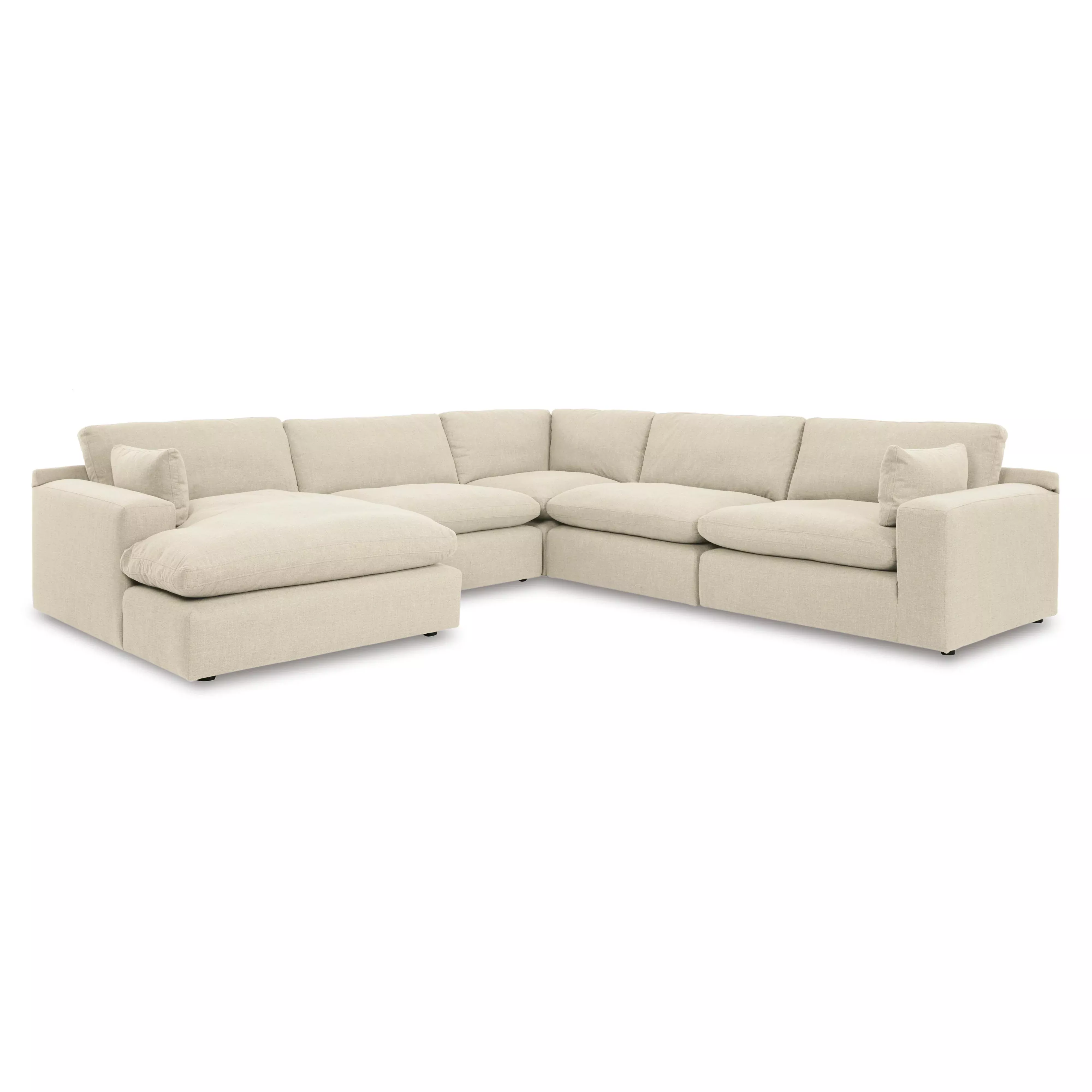 Benchcraft Elyza 10006S6 5 pc Sectional with Chaise