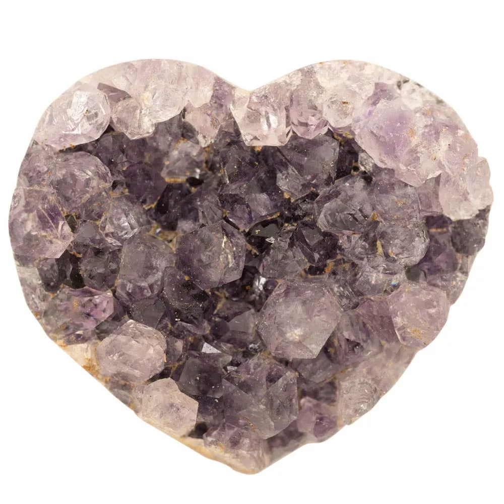 Benjamin International - AMETHYST HEART DRUZY