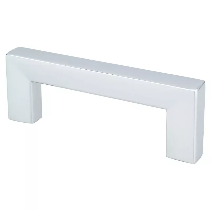 Berenson Square Pull in Polished Chrome - Square
