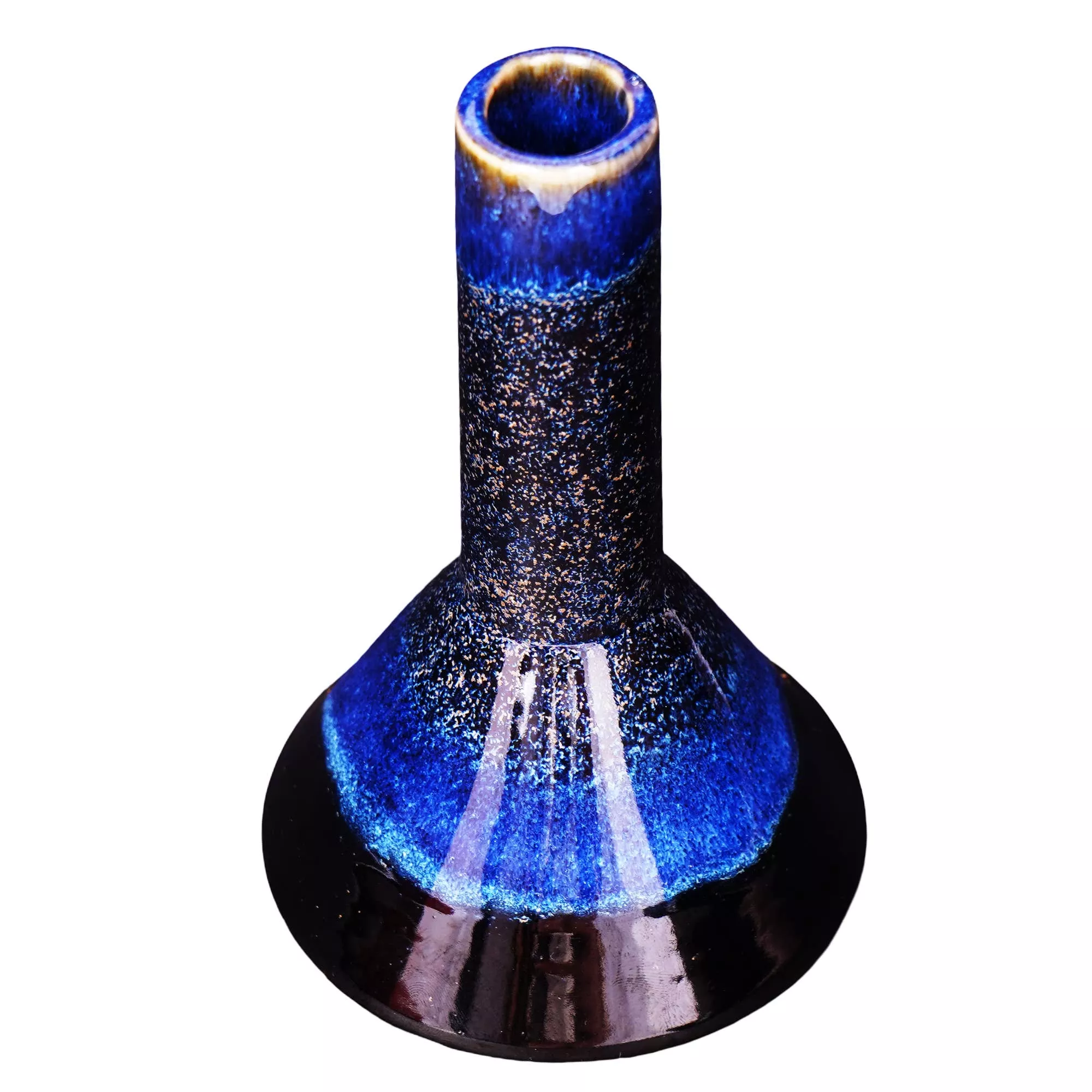 Blue Chimney Cone Incense Burner-Fantasy Gifts