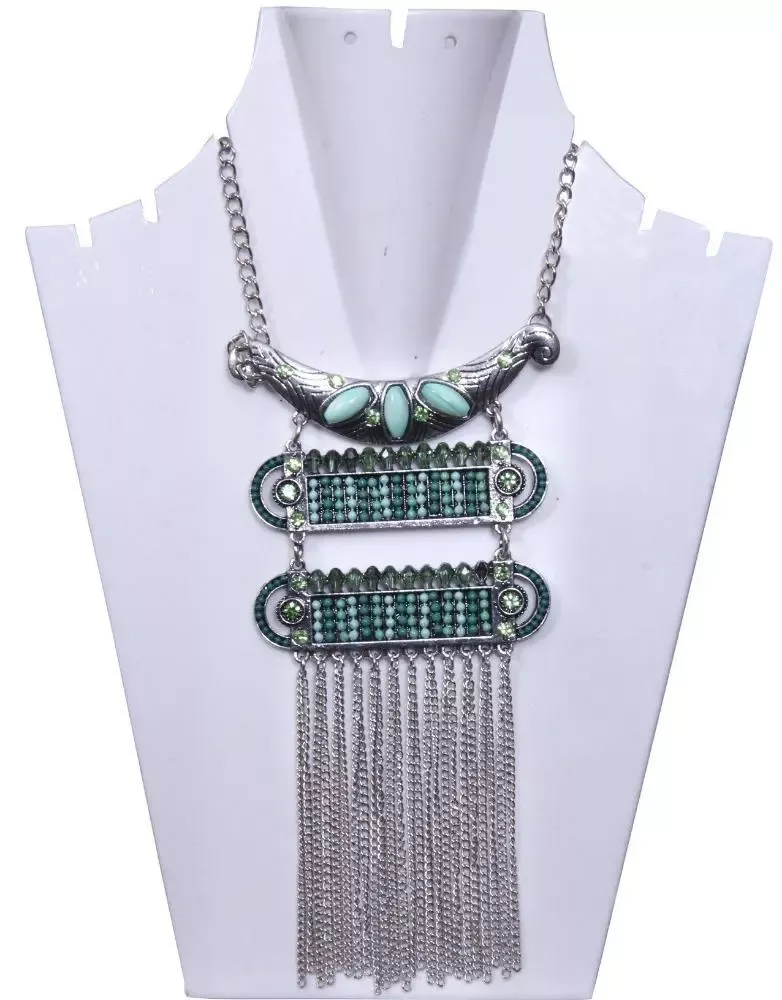 Bohemian Style Beaded Layered Necklace