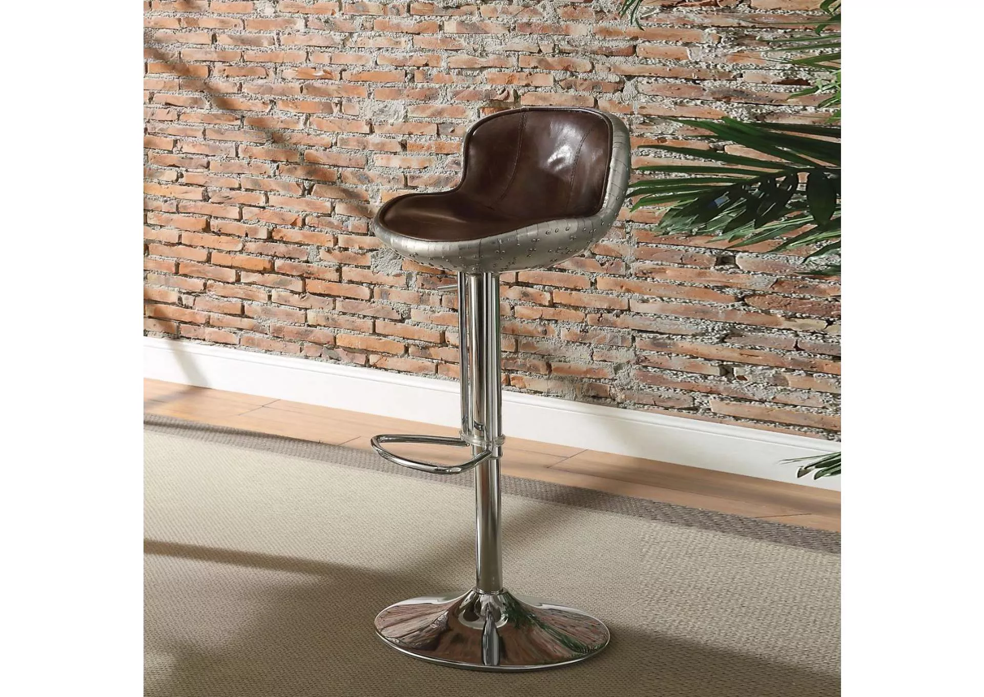 Brancaster Adjustable Stool with Swivel