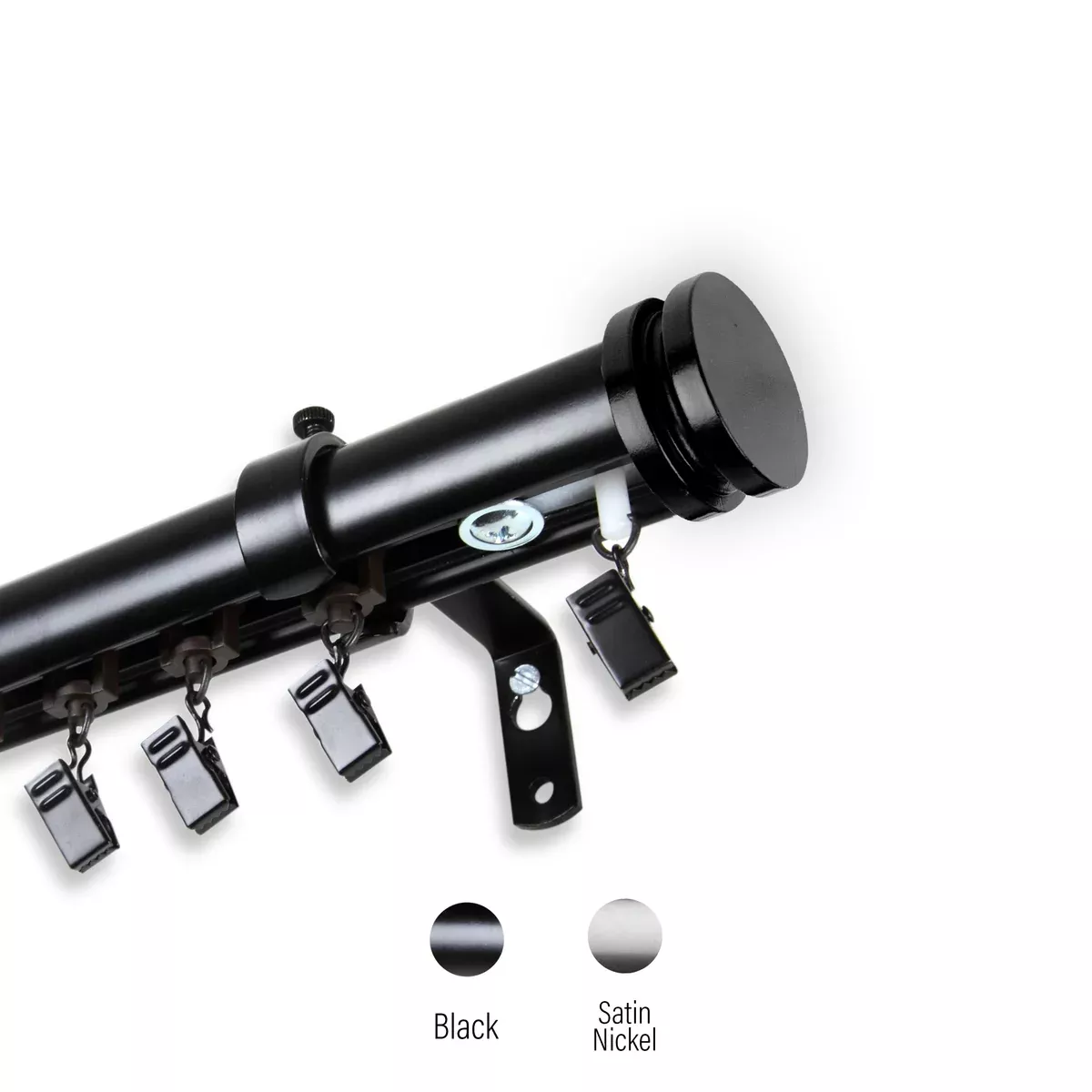 Bun 1" Cordless Traverse Rod