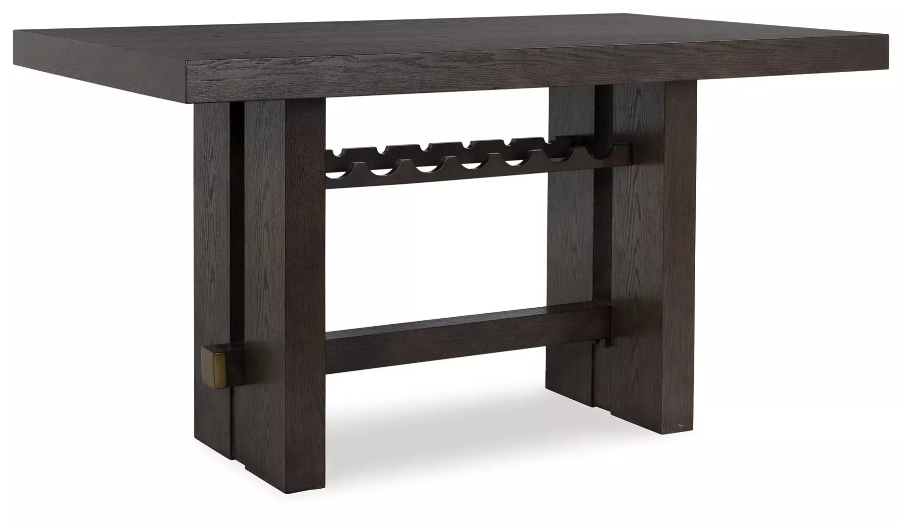 Burkhaus - Rectangular Dining Room Counter Table - Dark Brown