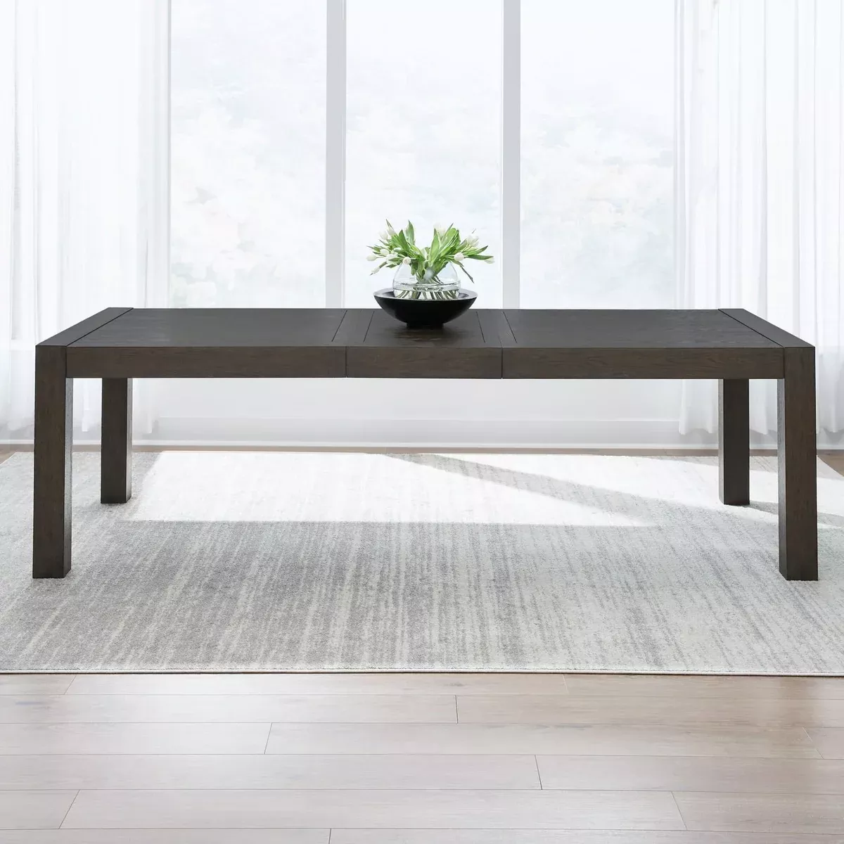 Cascade Falls - Rectangular Leg Table - Satin Espresso