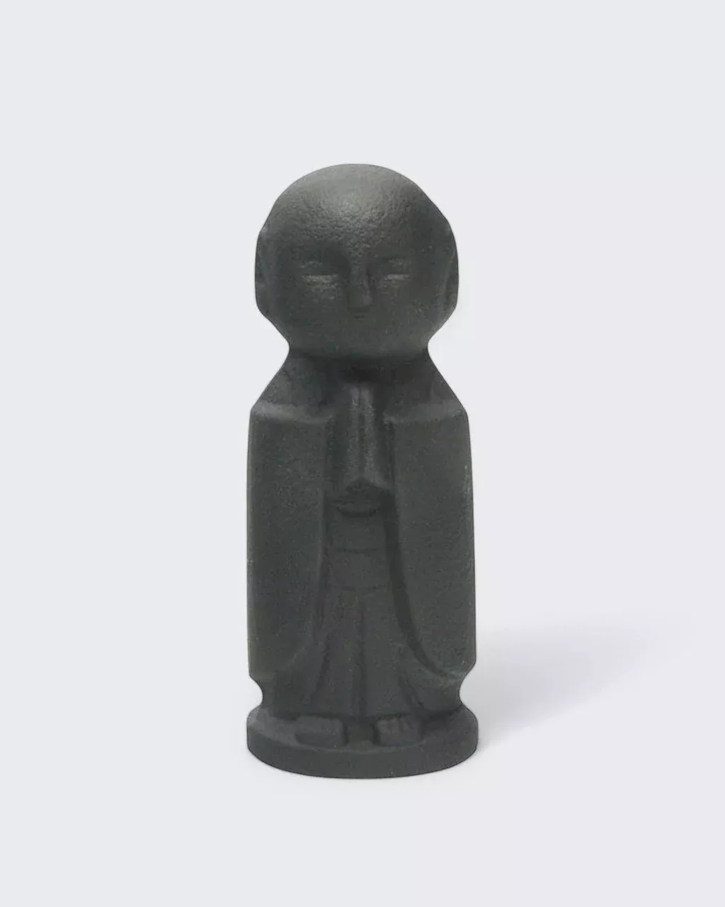 Cast Iron Praying Jizo Statue, Japan