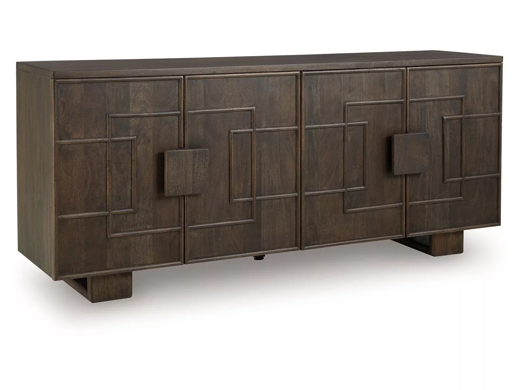 Cato - Accent Cabinet - Dark Brown