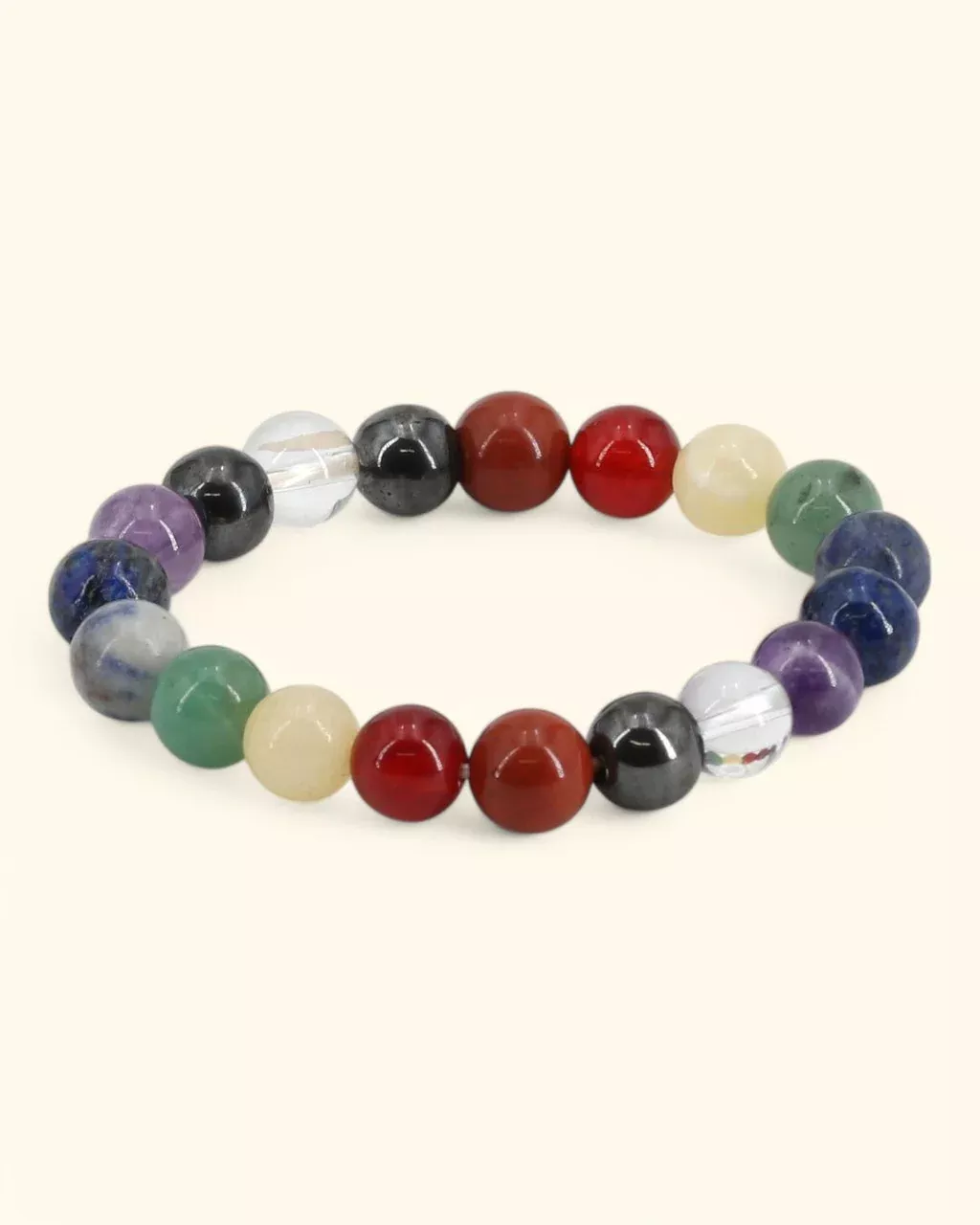 Chakra Gemstone Bead Stretch Bracelet