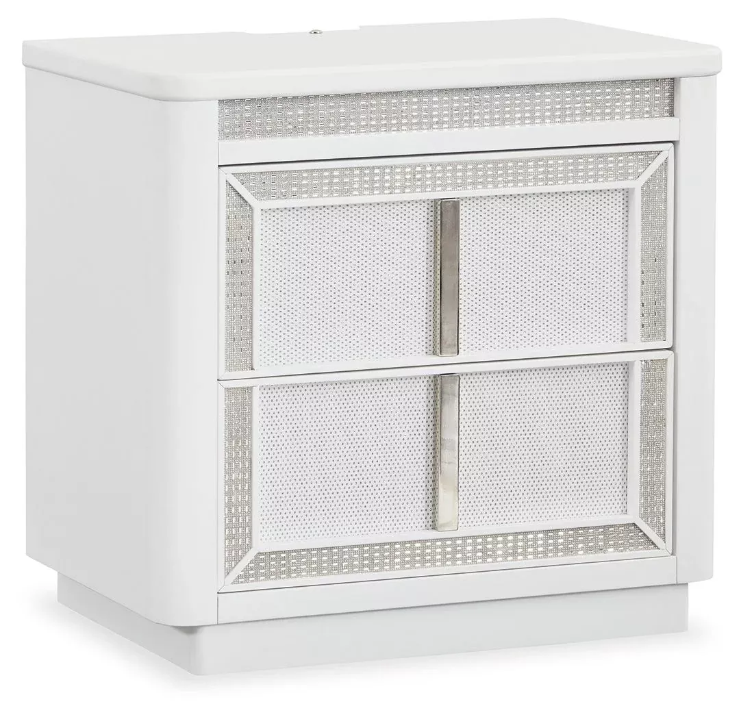 Chalanna - Two Drawer Night Stand - White