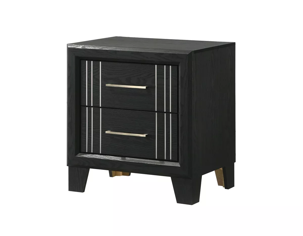 Charlie - Nightstand - Charcoal
