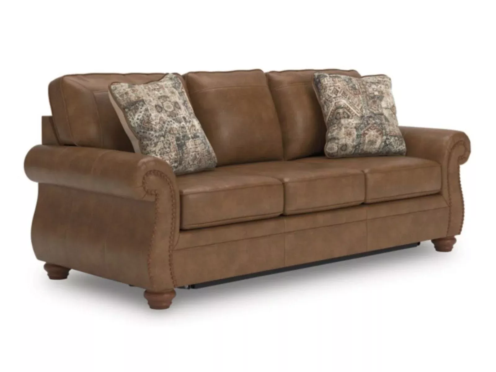 Chasemore Faux Leather Queen Sleeper Sofa - EarthPC5590239