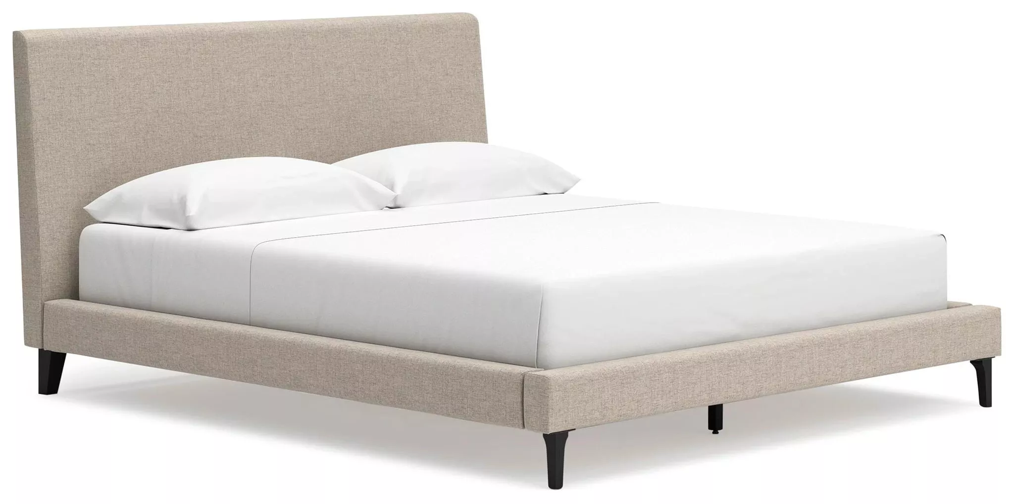 Cielden - Upholstered Bed With Roll Slats