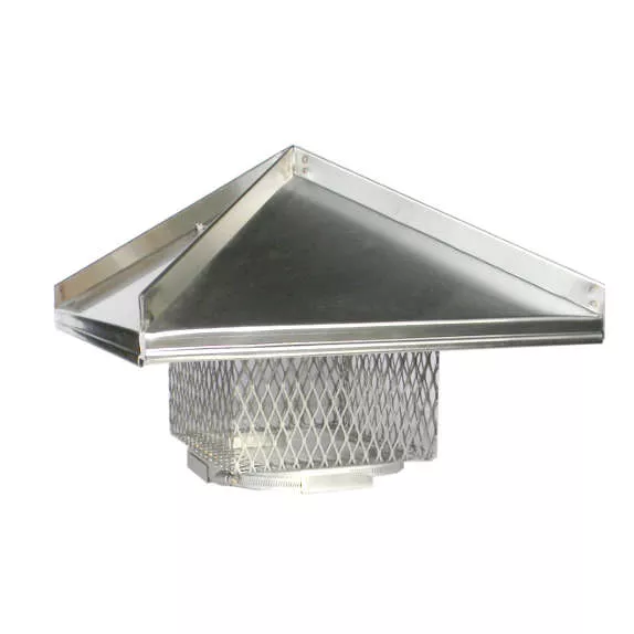 Clamp On Chimney Caps with Designer Lids - Clearance Items